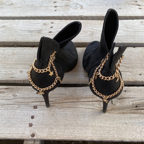 BCBGeneration Lexi Suede Charm Stiletto Booties - Picture 3 of 11